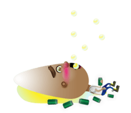 Ean - The Skinhead Potato sticker #2378866