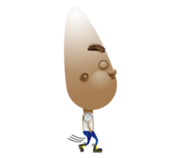 Ean - The Skinhead Potato sticker #2378877