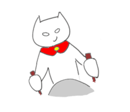 The Cat Man 2 (Neko-o 2) sticker #2379538
