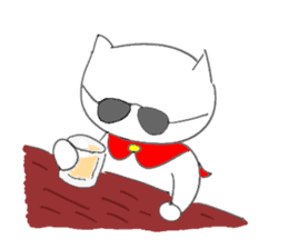 The Cat Man 2 (Neko-o 2) sticker #2379542