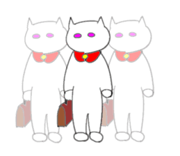 The Cat Man 2 (Neko-o 2) sticker #2379550
