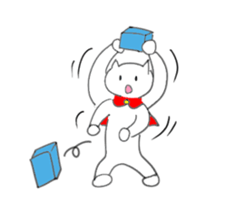 The Cat Man 2 (Neko-o 2) sticker #2379553