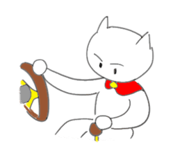 The Cat Man 2 (Neko-o 2) sticker #2379554