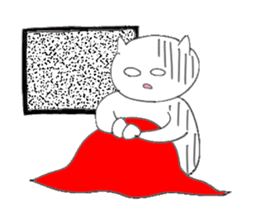 The Cat Man 2 (Neko-o 2) sticker #2379557