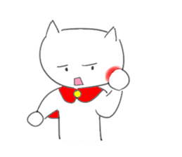 The Cat Man 2 (Neko-o 2) sticker #2379559