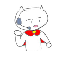 The Cat Man 2 (Neko-o 2) sticker #2379564