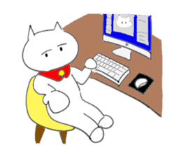 The Cat Man 2 (Neko-o 2) sticker #2379569