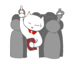 The Cat Man 2 (Neko-o 2) sticker #2379574