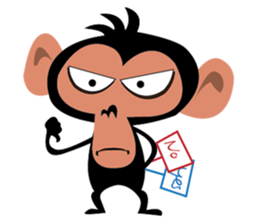 Cute Monkeys sticker #2379943