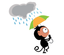 Cute Monkeys sticker #2379948