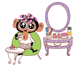 Cute Monkeys sticker #2379963