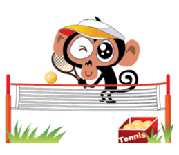 Cute Monkeys sticker #2379974