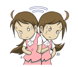 Sticker for working women sticker #2380555