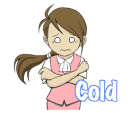 Sticker for working women sticker #2380560