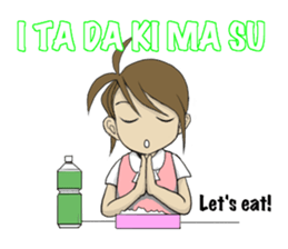 Sticker for working women sticker #2380561