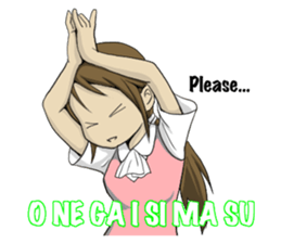 Sticker for working women sticker #2380562