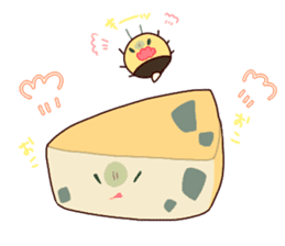 Mr. Cheese and his friends. sticker #2380658