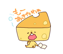 Mr. Cheese and his friends. sticker #2380663