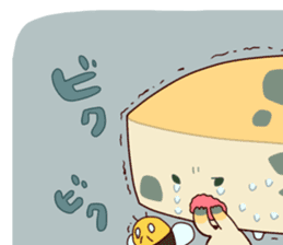 Mr. Cheese and his friends. sticker #2380677
