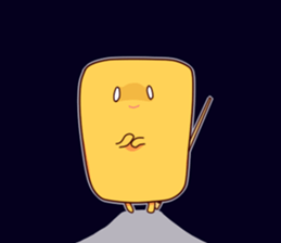 Mr. Cheese and his friends. sticker #2380679