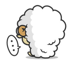 Mohubo the fluffy sheep sticker #2380784