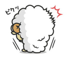 Mohubo the fluffy sheep sticker #2380787