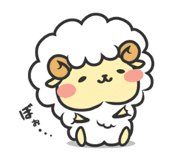 Mohubo the fluffy sheep sticker #2380788