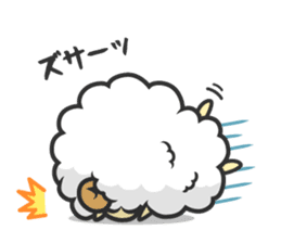 Mohubo the fluffy sheep sticker #2380792