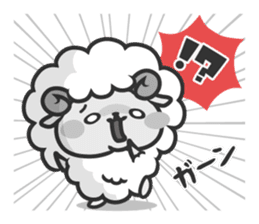 Mohubo the fluffy sheep sticker #2380796