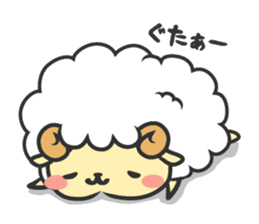 Mohubo the fluffy sheep sticker #2380804