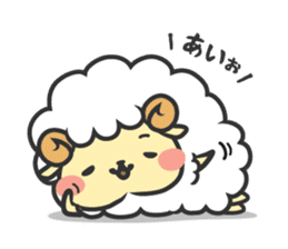 Mohubo the fluffy sheep sticker #2380806