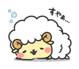 Mohubo the fluffy sheep sticker #2380807