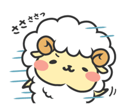Mohubo the fluffy sheep sticker #2380810