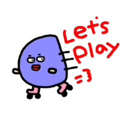 And her companions Meg English version sticker #2380978