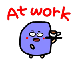 And her companions Meg English version sticker #2380990