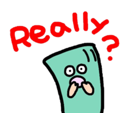 And her companions Meg English version sticker #2380996