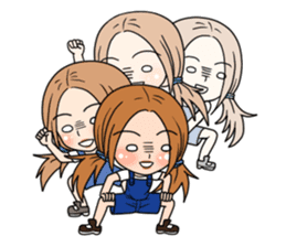 StampGirl "Don't drink too much" English sticker #2381030