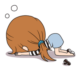 StampGirl "Don't drink too much" English sticker #2381050