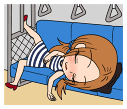 StampGirl "Don't drink too much" English sticker #2381051