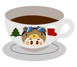 856 Happy Holidays sticker #2381544