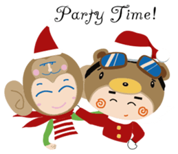 856 Happy Holidays sticker #2381545