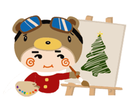 856 Happy Holidays sticker #2381546