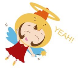 856 Happy Holidays sticker #2381547