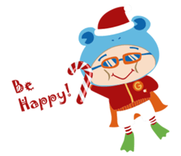 856 Happy Holidays sticker #2381554