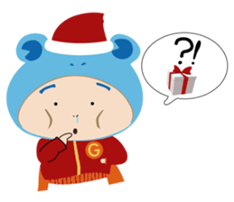 856 Happy Holidays sticker #2381555