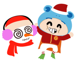 856 Happy Holidays sticker #2381557