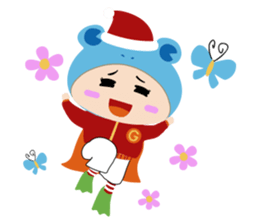 856 Happy Holidays sticker #2381560