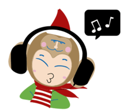 856 Happy Holidays sticker #2381572