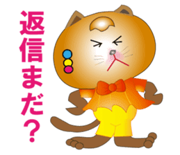 Cat daily life conversation,season,event sticker #2381577