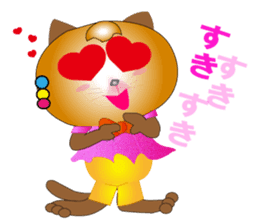 Cat daily life conversation,season,event sticker #2381590